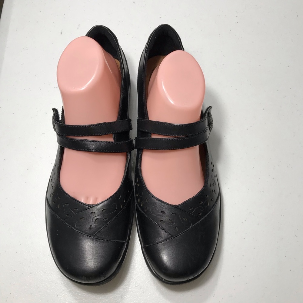 Rockport Cobb Hill Black Mary Jane Shoes Size 11M SB-06